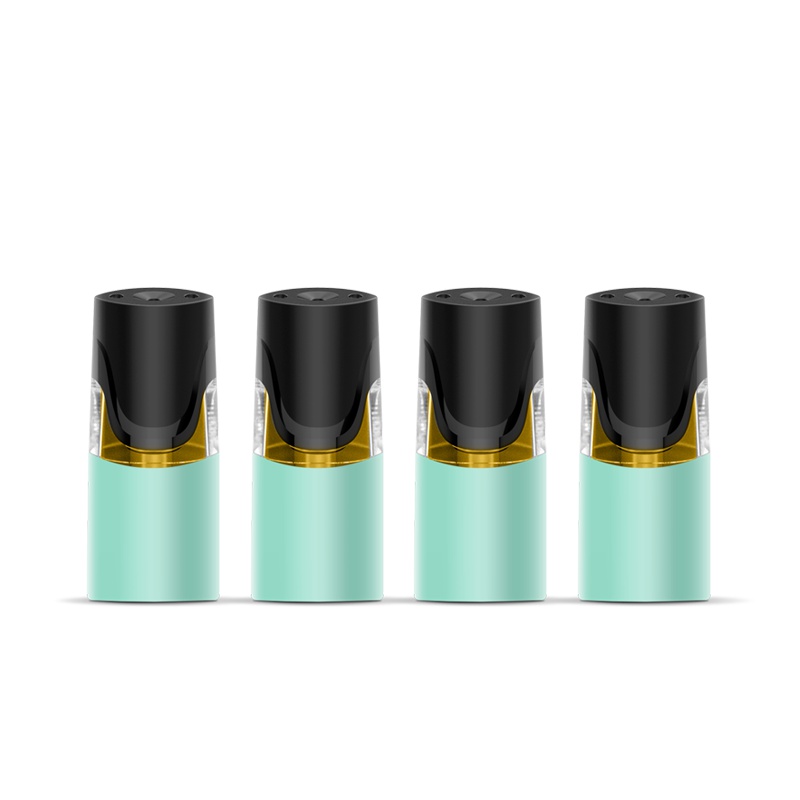 MMOTI魔笛电子烟烟弹水果味2019新款大烟雾mt二代正品一次性便携电子雾化烟油 强劲薄荷 4枚/盒