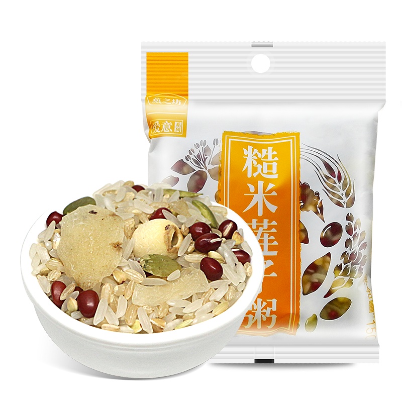 [8种口味,拍10件29元]燕之坊五谷杂粮糙米莲子粥150g