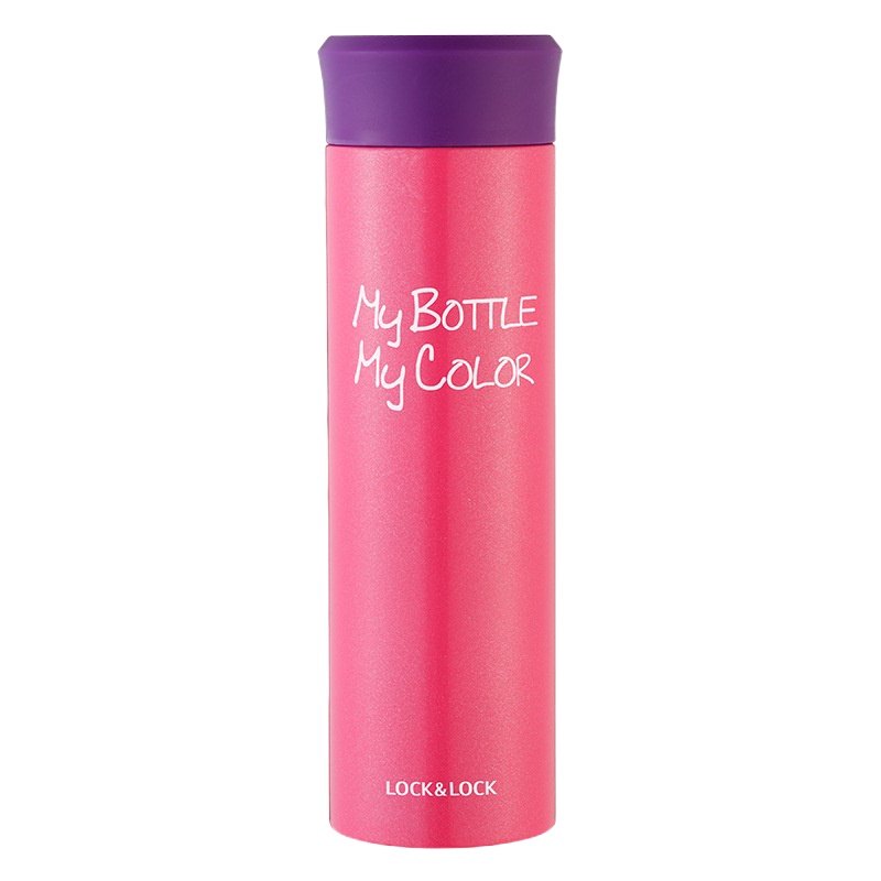 乐扣乐扣(lock&lock)缤纷保温杯 LHC4021P(390ml)粉色