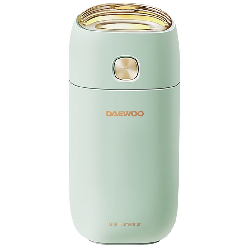 大宇(DAEWOO) 加湿器 J2小型迷你usb 卧室孕妇婴儿车载喷雾补水办公室 绿色
