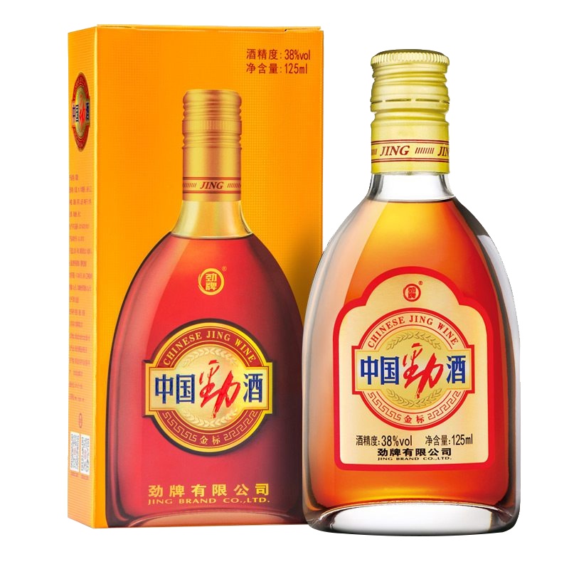 中国劲酒 38度 金标劲酒 125ml单瓶