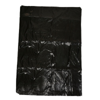 黑色加大垃圾袋办公室 酒店加厚一次性客房塑料袋 80*90-3丝 50只/包