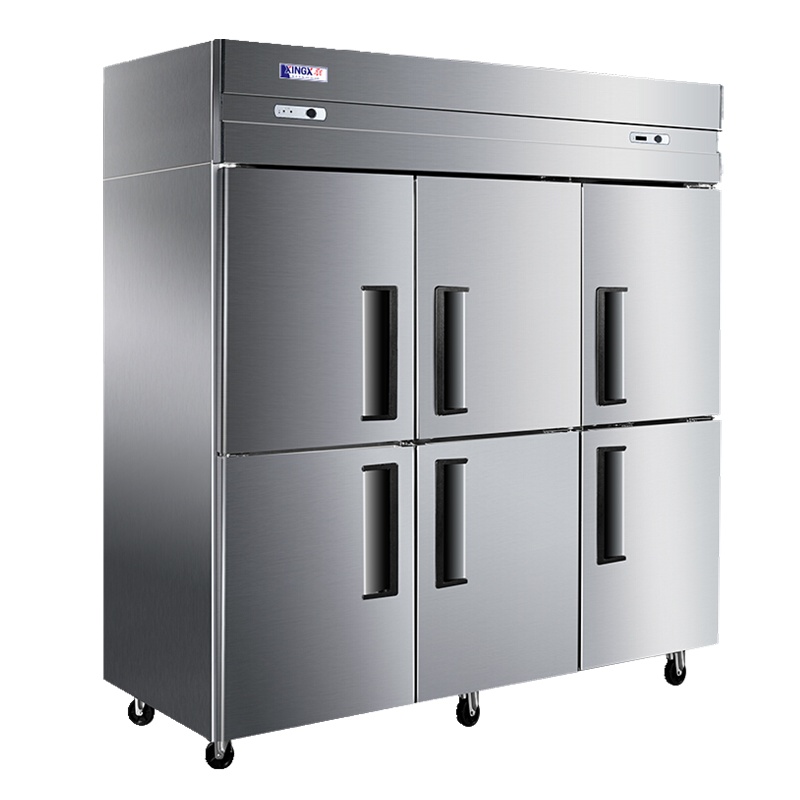 1300升 商用六门立式双温冰柜