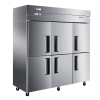 1300升 商用六门立式双温冰柜