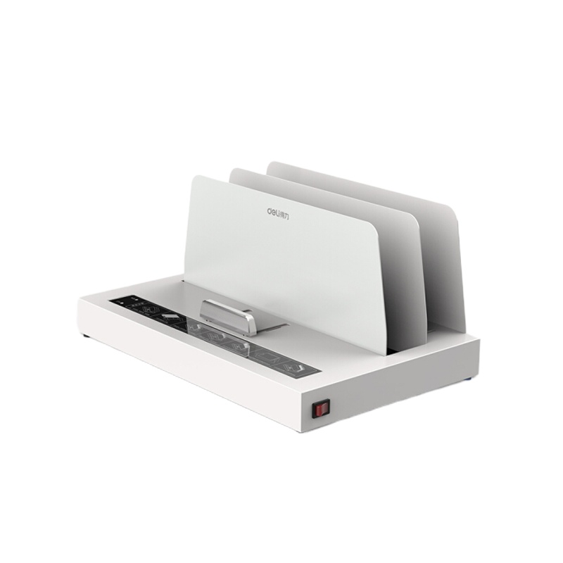 得力(deli)3882 热熔财务装订机 合同标书档案文件胶装机(装订厚度50mm)