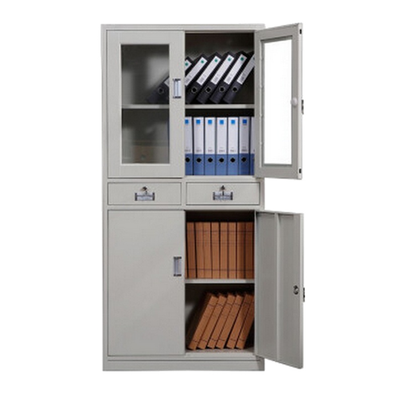 逐鹿中原文件柜中二斗85*39*180cm资料柜档案柜储物柜铁皮柜更衣柜