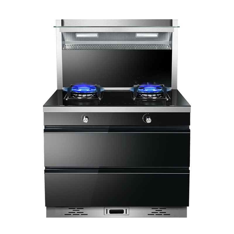 威可多(VICUTU)集成灶 1905B 5.0KW大火力家用环保灶具 蓝光装饰智能威可多集成灶1905B 头部保温设计