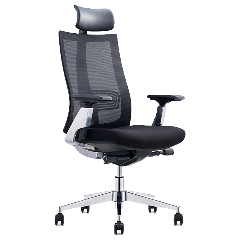 钜晟 办公椅滚轮转椅网布人体工学员工椅ZCH-203A