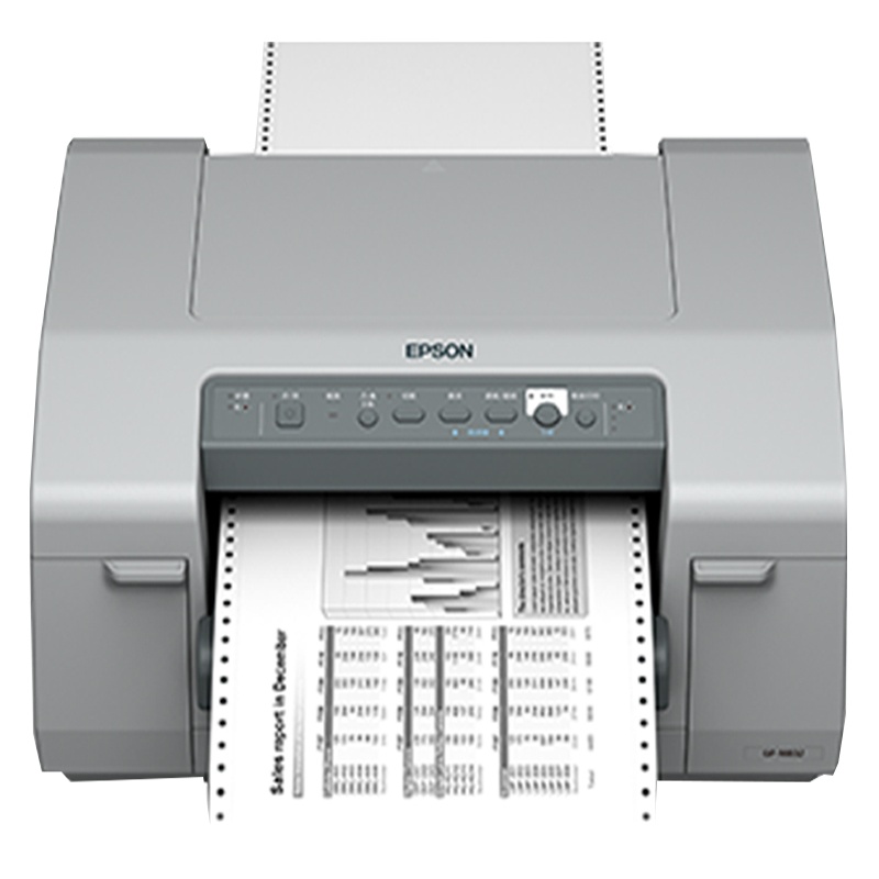 爱普生 (Epson) GP-M832 A4幅面彩色喷墨标签打印机条码打印机 超高速连续 带有线网络 标签机/条码打印机