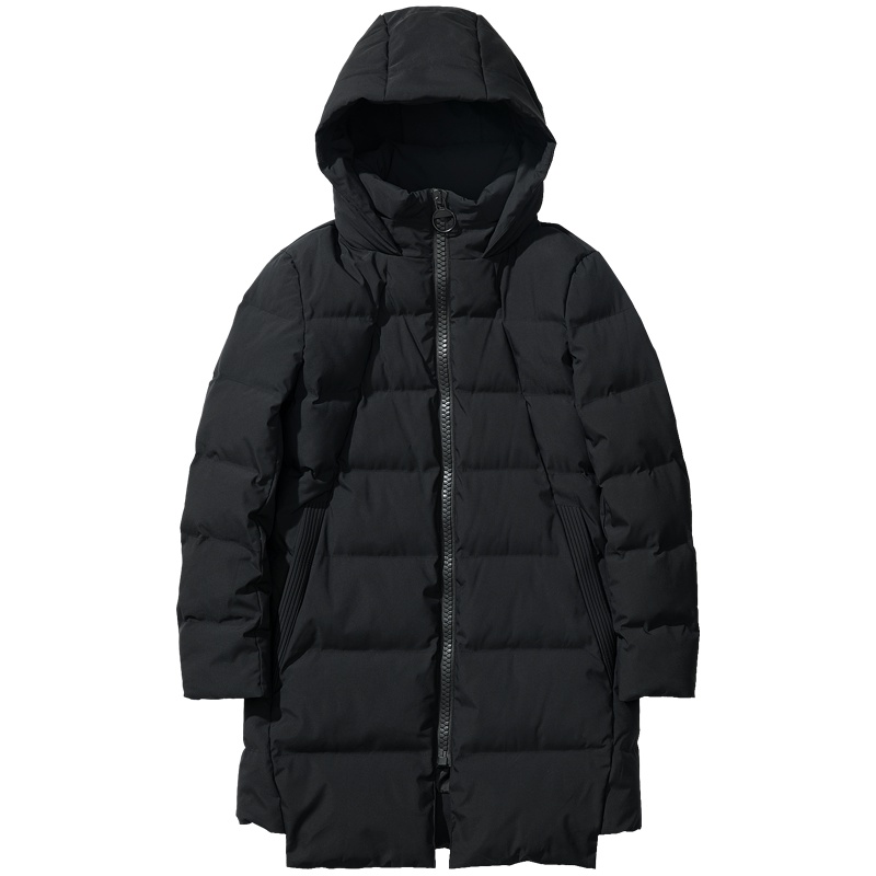 千纸鹤男装冬季外套2018新款时尚帅气连帽舒适保暖男士棉衣65091