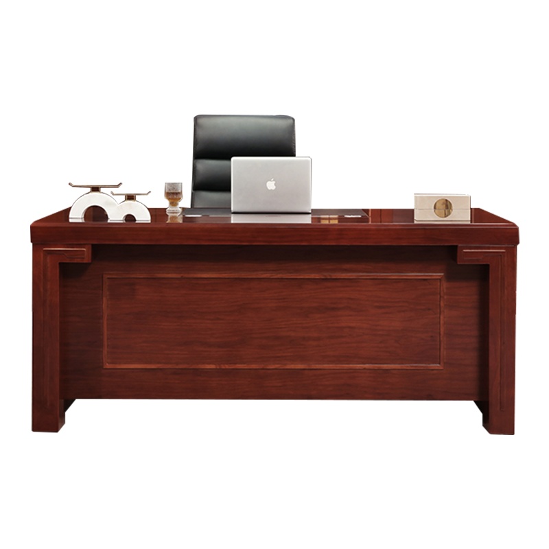 老板桌大班台经理桌办公桌主管桌油漆实木贴皮总裁桌1.8米
