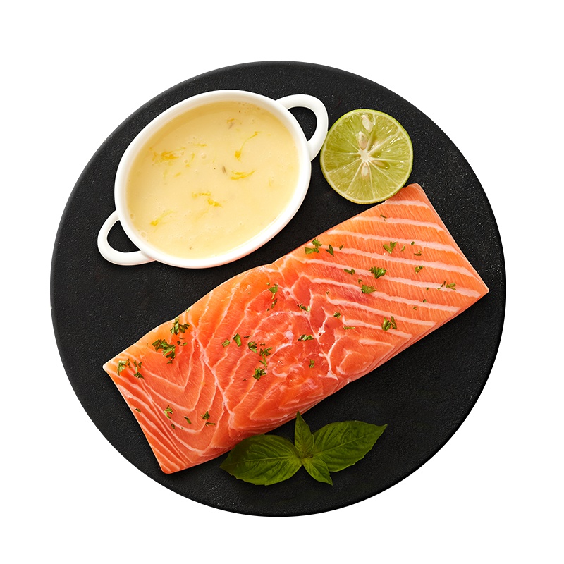 美威奶油柠檬三文鱼排(大西洋鲑) 250g 蒸烩煮方便料理包主厨研发 海鲜水产