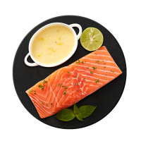 美威奶油柠檬三文鱼排(大西洋鲑) 250g 蒸烩煮方便料理包主厨研发 海鲜水产