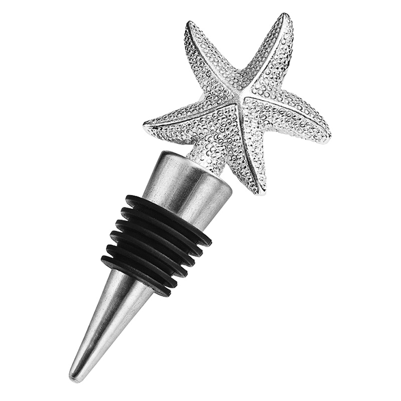 创意密封海星酒塞塞子瓶塞红酒塞葡萄酒瓶塞香槟保鲜塞封瓶器酒塞