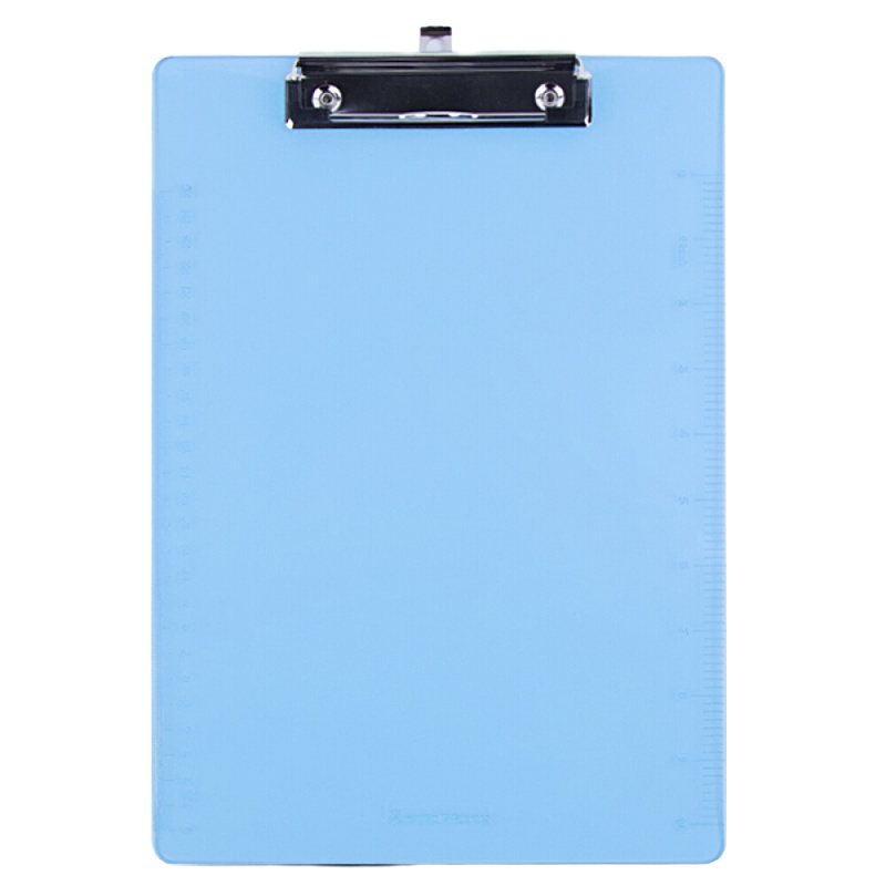 广博(GuangBo)A4优质PS书写板夹带刻度/办公用品 平夹随机颜色 2个装WJ6105