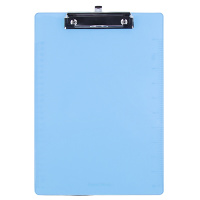 广博(GuangBo)A4优质PS书写板夹带刻度/办公用品 平夹随机颜色 2个装WJ6105