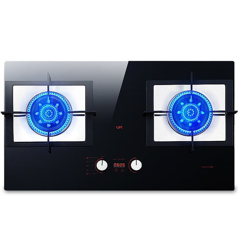 优好（Uoho）HZ201嵌入式燃气灶台嵌两用煤气灶双灶双眼灶具灶台天然气液化气特价灶台式炉煤气家用灶具（液化气）