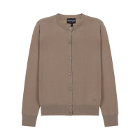 EMPORIO ARMANI 阿玛尼 女士 绵羊毛针织开衫羊毛衫8N2MZT 2M9DZ
