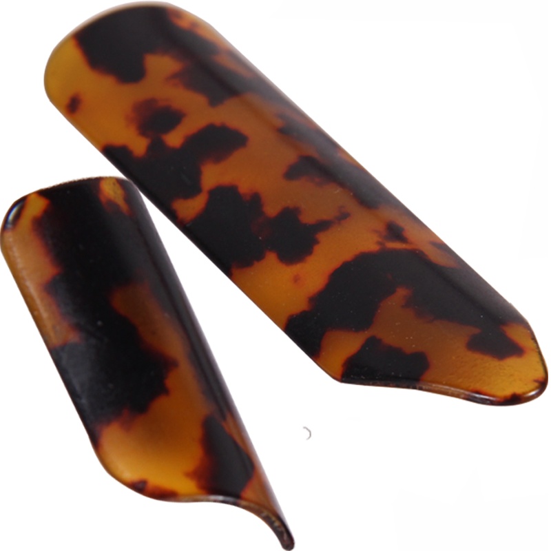 梵巢 三弦指甲 赛璐珞 演奏 初学 练习指甲 乐器配件 拨片 义甲 一套2个