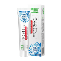 草珊瑚小苏打海盐净渍牙膏海洋薄荷香型单支装160g