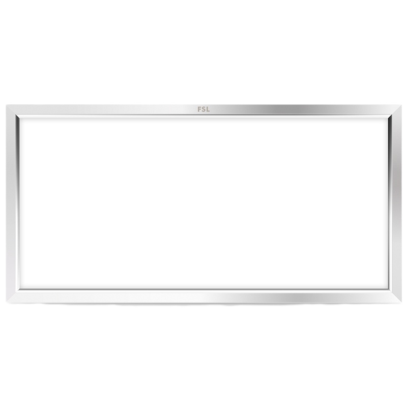 佛山照明(FSL)led集成吊顶灯面板灯平板灯铝扣板厨房灯厨卫灯超薄18W银色300*600白光