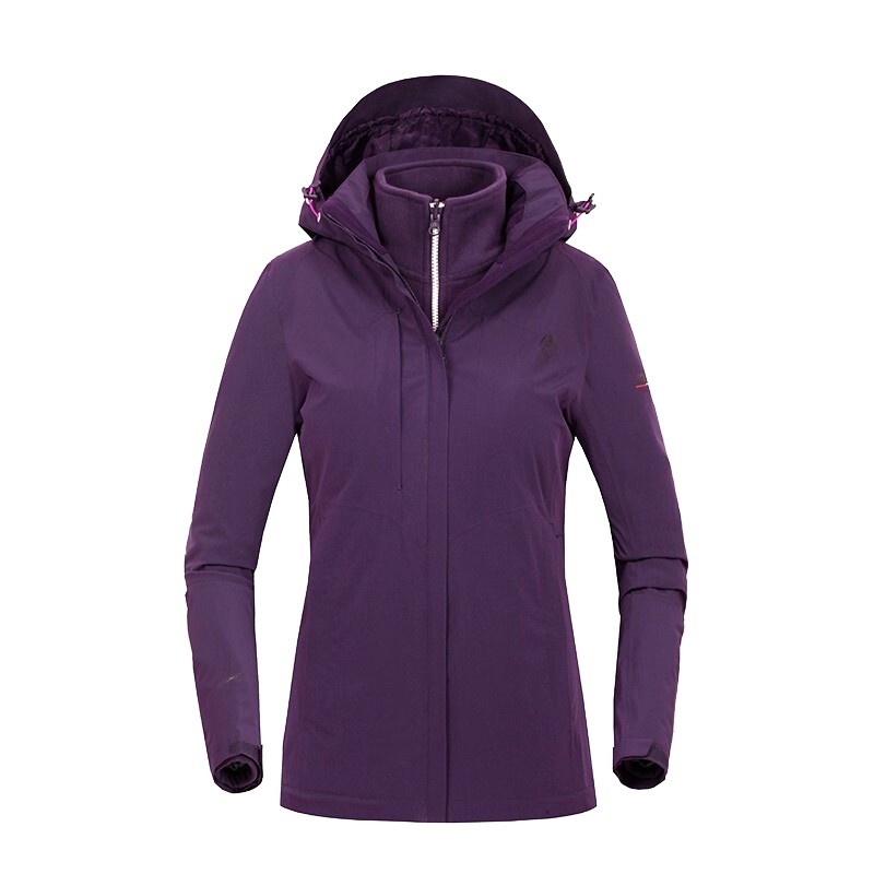 诺诗兰(NORTHLAND)冲锋衣户外秋冬男女式情侣款防风保暖防水透湿三合一冲锋衣GS062516/GS065515