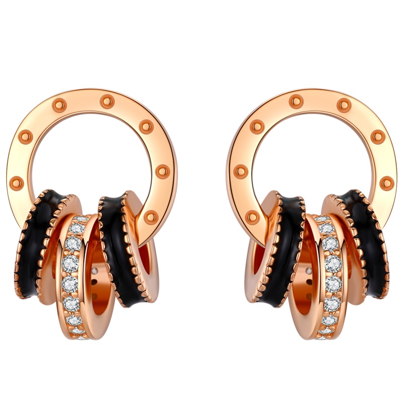 佰色传情新款纯银小众高级感耳环女潮耳钉气质耳饰个性流苏耳坠