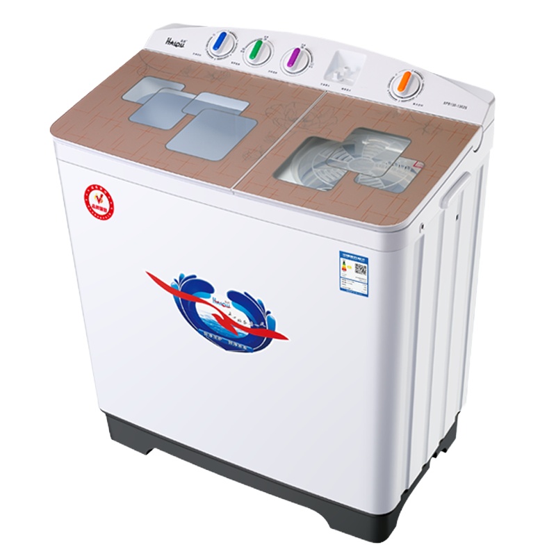 海鸥半自动双缸洗衣机XPB130-1301SGB星耀金(13公斤双不锈钢桶)