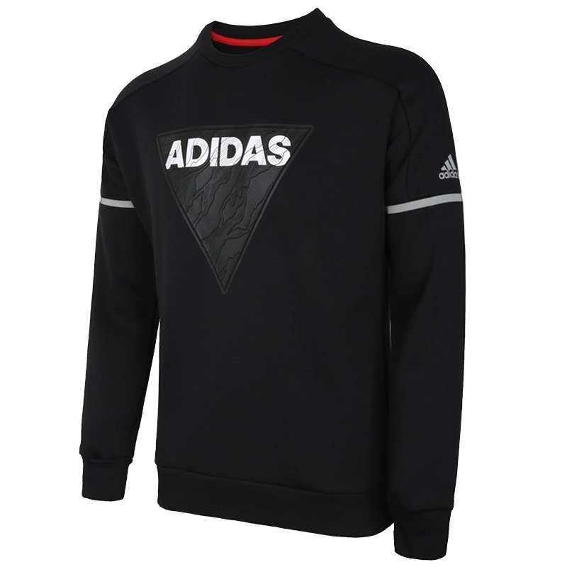 阿迪达斯儿童(ADIDAS KIDS)男大童圆领休闲运动套头卫衣DU0178