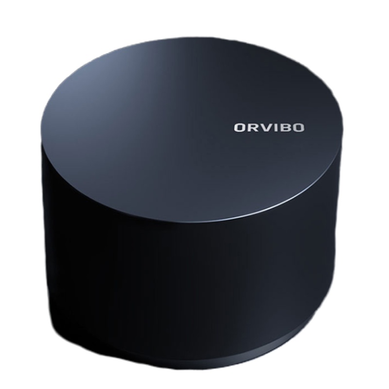 欧瑞博(ORVIBO) 万能遥控器 小圆 红外智能多功能语音控制 空调电视风扇家电遥控