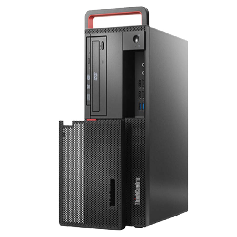 联想ThinkCentre M720t商用办公电脑主机 I5-8500/4G/1T+128固态/无光驱/2G独显/光主机