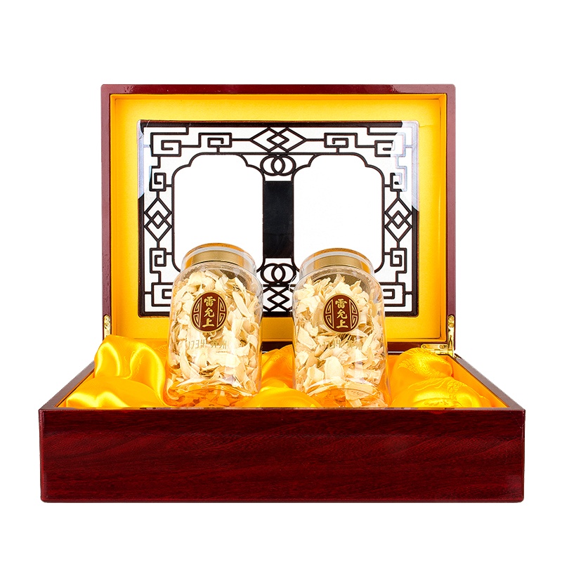 雷允上 西洋参刨片160克 礼盒装 加拿大进口 花旗参片 西洋参薄切片 斜切刨片