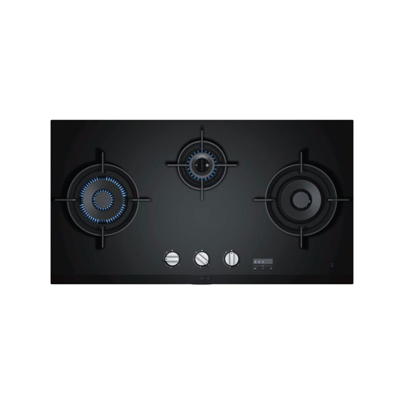 Bosch/博世 PPD93M31MP 嵌入式三眼天然气燃气灶 带电源插头 全国通用(上海除外)