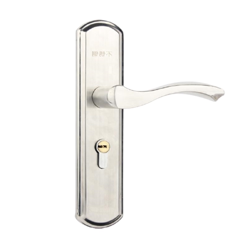 不锈钢室内卧室房门锁可调节法耐(FANAI)孔距免改孔家用木门把手通用型锁具