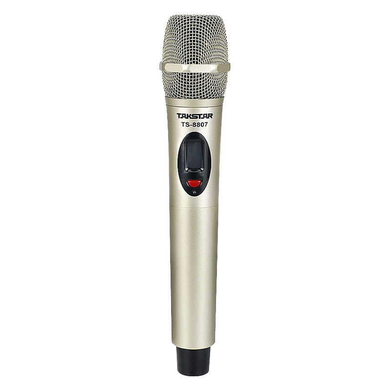 得胜 TS-8807无线话筒定制 (单支话筒)一键红外对频即用 仅适配TS-8807