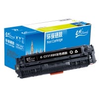 e代经典 CRG-318BK硒鼓商务版黑色适用佳能Canon LBP7200cd/7200cdn/7660cdn打印机