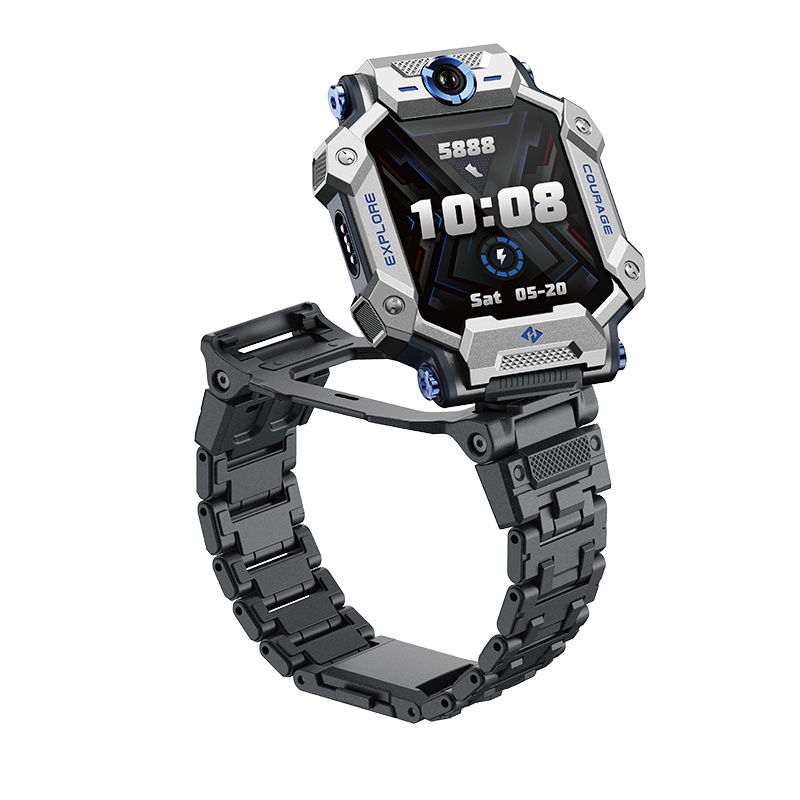 小天才儿童电话手表Z7皓月银 防水GPS定位智能手表 学生儿童移动联通电信4G视频拍照双摄手表手机男女孩