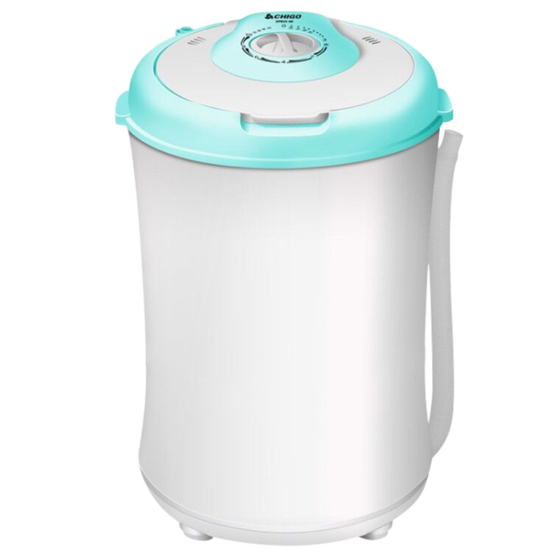 志高(CHIGO) XPB35-68 3.5公斤半自动单桶迷你 非全自动洗衣机 蒂芙尼蓝