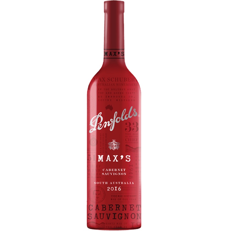 奔富MAX'S赤霞珠干红葡萄酒750ML