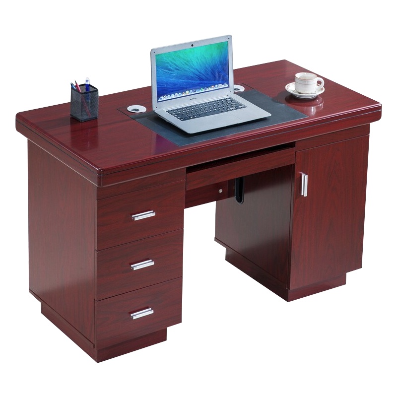 鑫金虎 办公家具油漆办公桌经理电脑桌老板桌写字台书桌公桌职员桌1.2米1.4米可定制