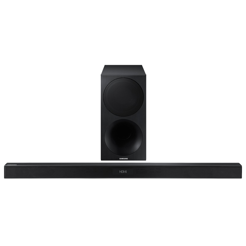 三星(SAMSUNG)HW-M450/XZ无线回音壁系统 蓝牙音响 Soundbar 条形音箱 家庭影院电视音响 黑色