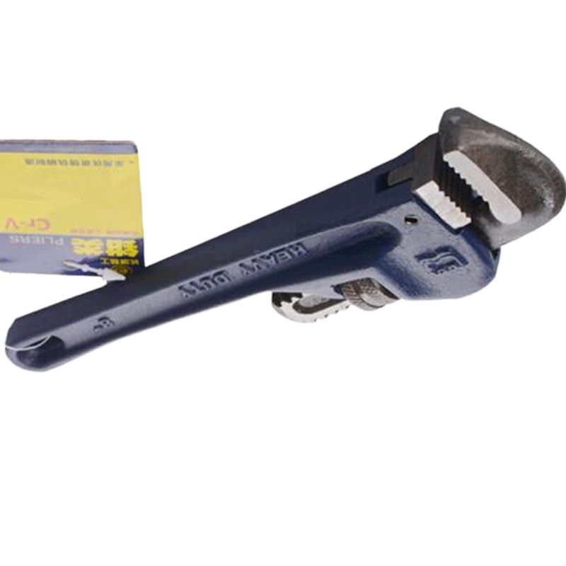 长城 喷塑重型管子钳 管钳子 水管钳 250mm(10英寸)206110 1把