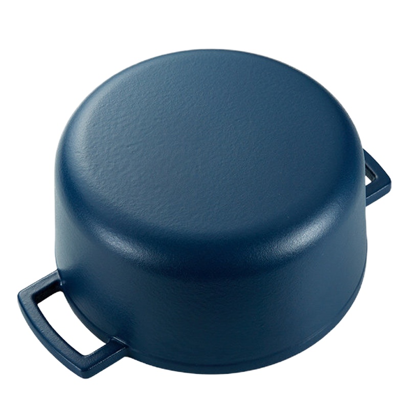 德世朗 DFS-T128B珐琅铸铁汤锅 蓝色