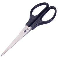 得力(deli)170mm办公家用生活剪刀 1把 0603 颜色随机