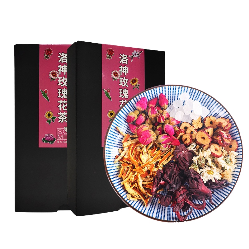 SO ME 洛神玫瑰花茶10g*10包/盒 组合花茶 养生花草茶 美容美颜 调理滋养