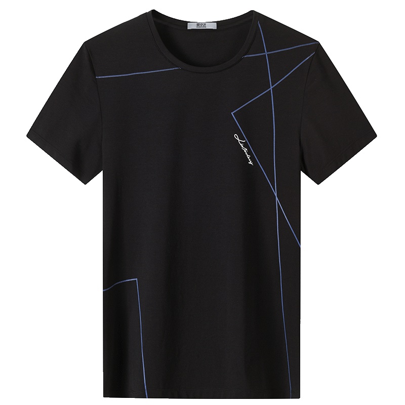 雪中飞短袖T恤男士2019夏季新款莫代尔半袖T恤休闲时尚潮流衣服