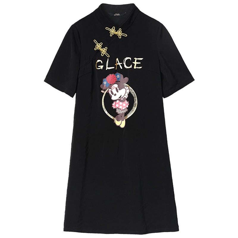 【格格鼠联名】妖精的口袋国风盘扣旗袍连衣裙2020夏季新款女裙子