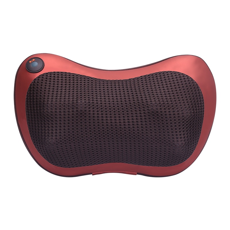 璐瑶LUYAO按摩枕 LY- 735古铜色 红外线疗法 家车两用定时功能记忆功能过热保护 颈部腰部肩部背部按摩枕揉捏按摩