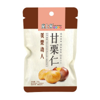 [座上客 甘栗仁2袋*3]熟栗子仁板栗仁零食有机板栗新鲜即食200g*3
