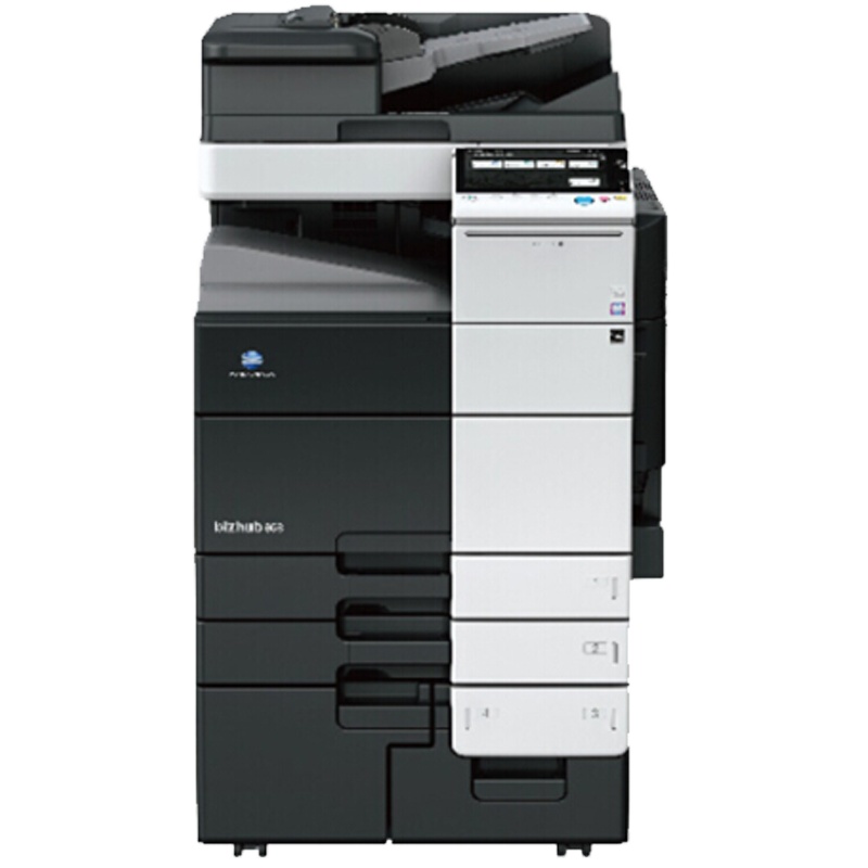 柯尼卡美能达(KONICA MINOLTA)758 A3黑白多功能数码复合机 同步双面输稿器+四纸盒+百页鞍式装订器